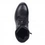 Чёрные ботинки из натуральной кожи FRANCESCO DONNI FRANCESCO DONNI